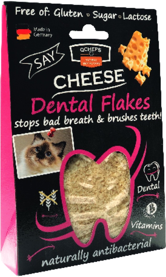 QChefs Dental Flakes · Kedi